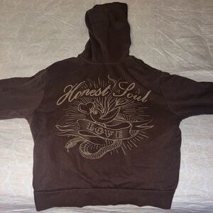 H&M 2000’s Inspired Hoodie with Graphic Design Size XL